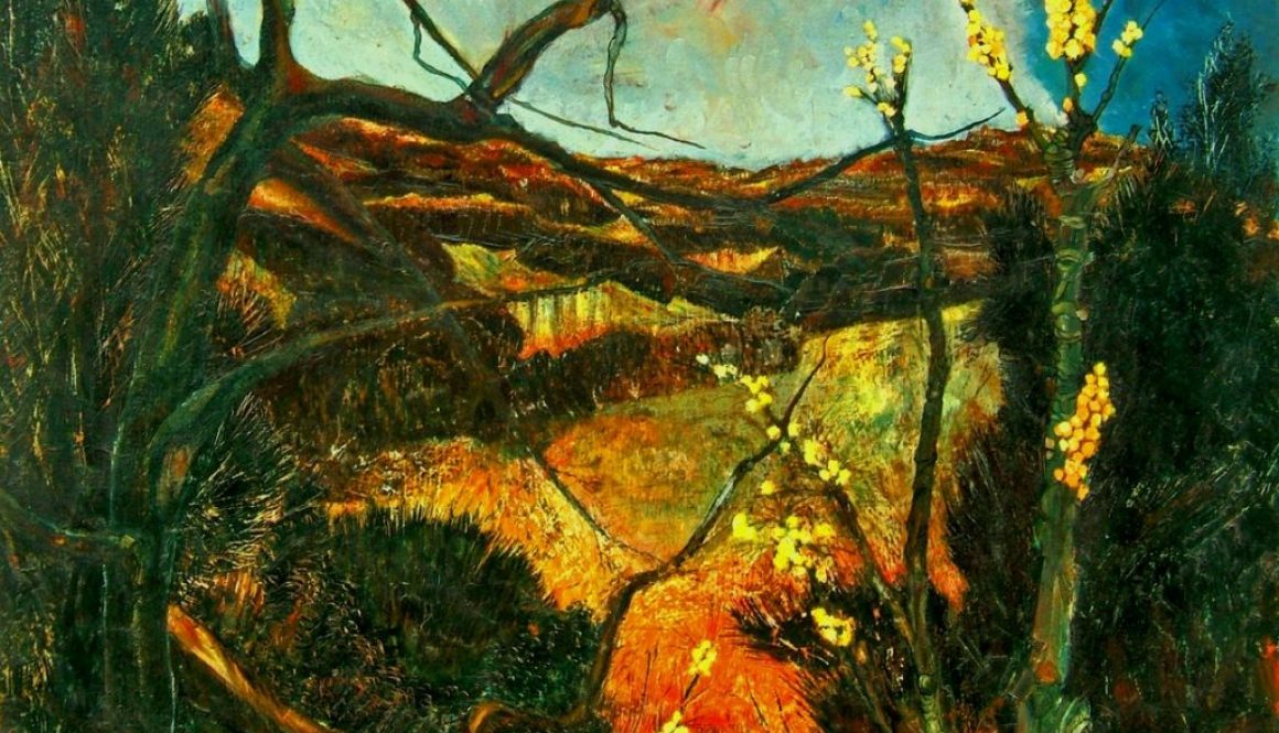 Hoffnung, 1987, Ol auf Hartfaser, 8 9x88cm, Inselmuseum Hiddensee (1)